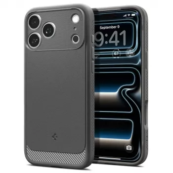 Spigen Rugged Armor Mag MagSafe θήκη για iPhone 17 Pro / 18 Pro - γκρι