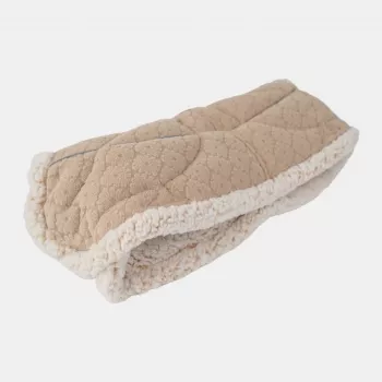 Lodger Warmer Folklore Fleece γάντια καροτσιού, μπεζ