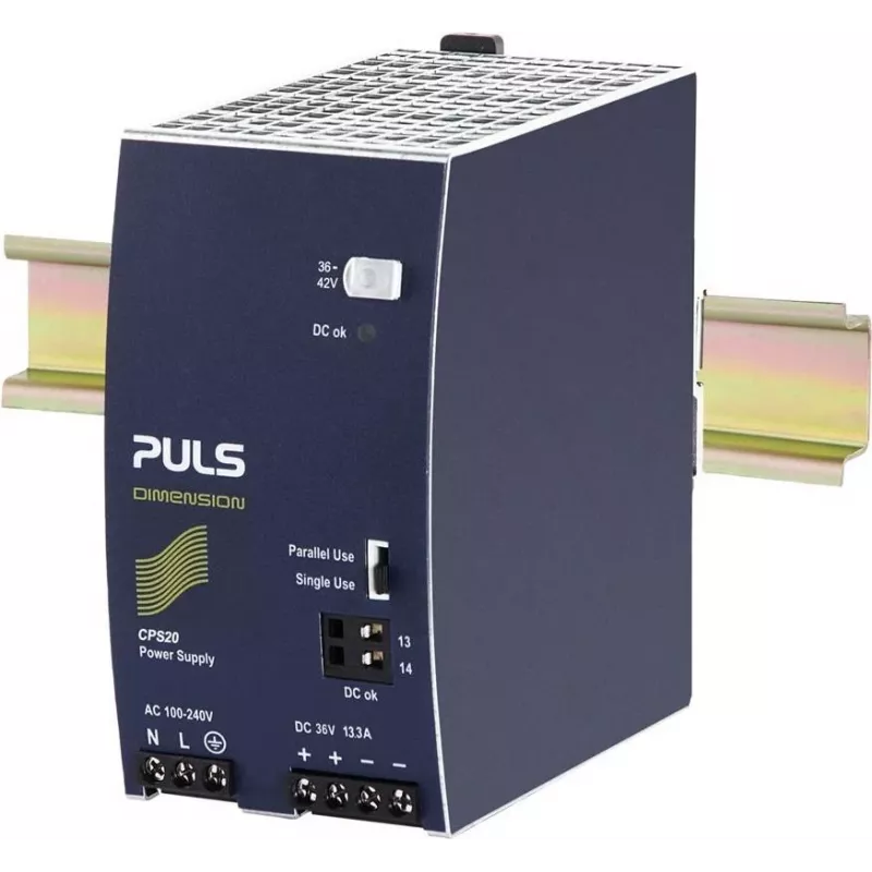 PULS CPS20.361 τροφοδοτικό ράγας DIN 36V DC 13,3A 576W