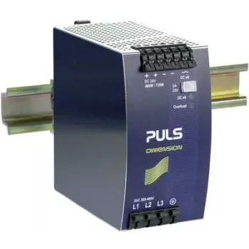 PULS QT20.241-C1 DIMENSION τροφοδοτικό DIN ράγας 3 φάσεων 24V/20A/480W