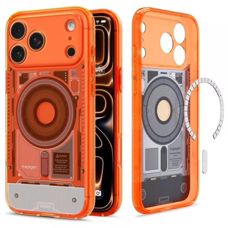 Spigen Ultra Hybrid Mag C1 θήκη για iPhone 17 Pro Max / 18 Pro Max – Μανταρίνι