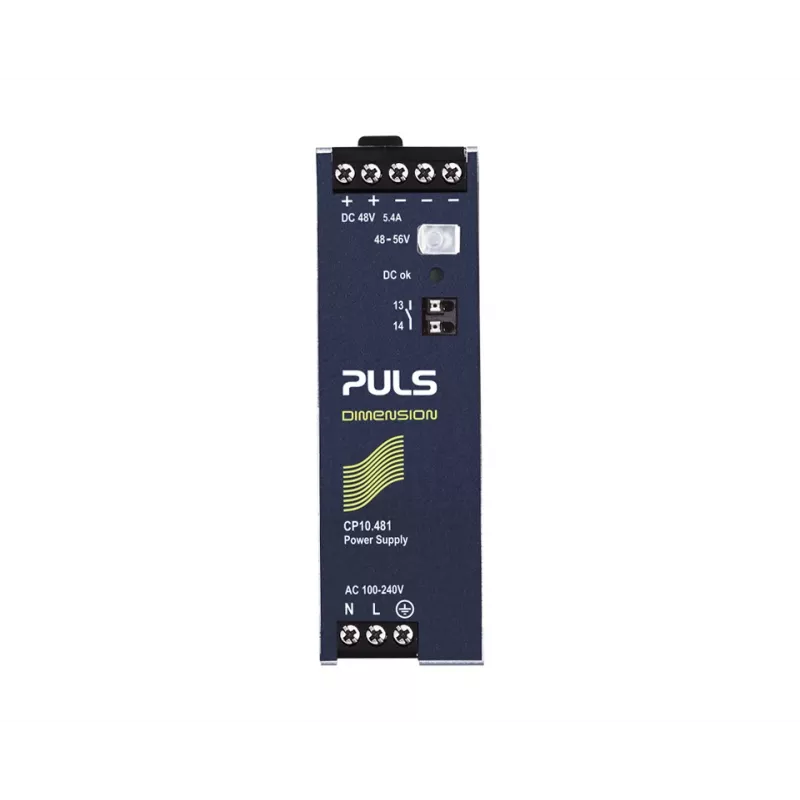 PULS CP10.481 Τροφοδοτικό ράγας DIN 48V DC 5,4A 259W 1 έξοδος