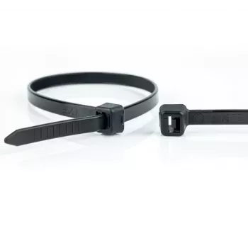 WKK 110256071 Δεματικά καλώδιων 430 mm x 4,8 mm Μαύρα UV-stabilized 100 τεμ.