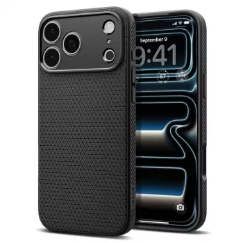 Spigen Liquid Air θήκη για iPhone 18 Pro Max / 17 Pro Max - Ματ μαύρο