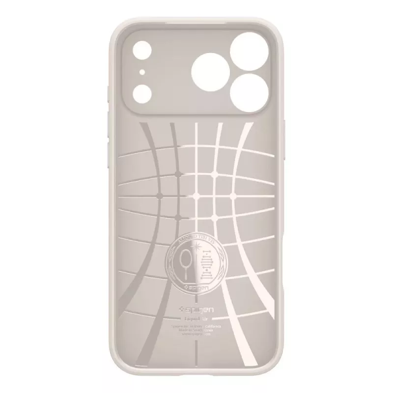Spigen Liquid Air θήκη iPhone 17 Pro Max / 18 Pro Max Natural Titanium