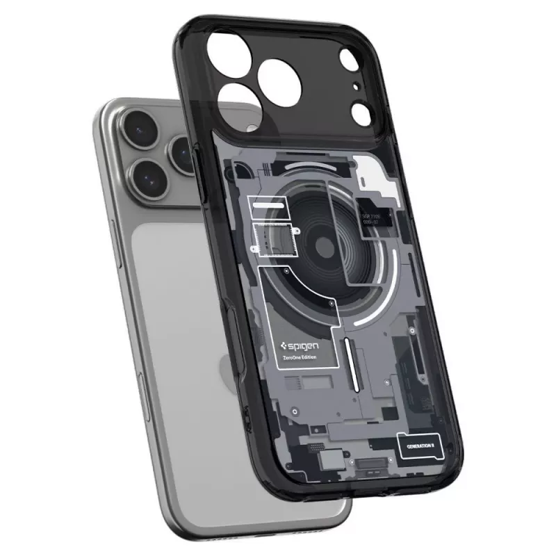 SPIGEN Ultra Hybrid MagSafe iPhone 17 Pro Max / 18 Pro Max Zero One Μαύρο