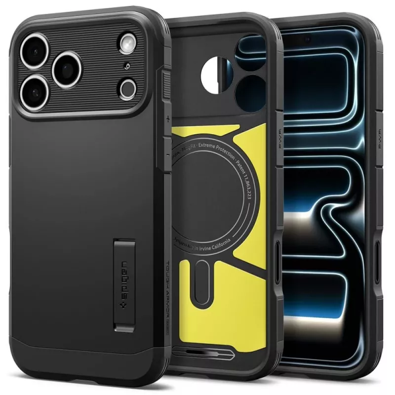 Spigen Tough Armor T MagSafe θήκη για iPhone 17 Pro Max / 18 Pro Max – Μαύρο