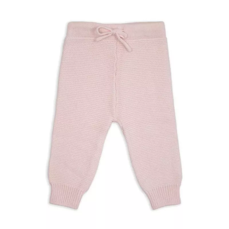 Lodger Jooger Knit Merino βρεφικό παντελόνι, Tan, μέγεθος 62