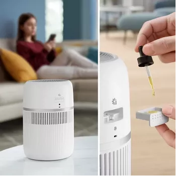 PHILIPS 4000 Series υγραντήρας HU4210/04 λευκός