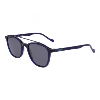 ZEISS Ανδρικό ZS22518S-415 Ορθογώνια Γυαλιά Ηλίου, Μαύρο/Γκρι, 52-20-145
