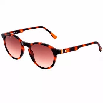 Lacoste Γυαλιά ηλίου unisex L6030SRG-1 Ορθογώνια Μαύρο/Γκρι 50-21-145