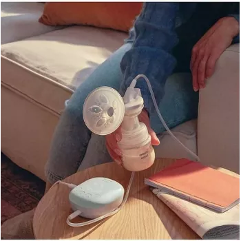 Philips Avent Μονό ηλεκτρικό θήλαστρο με μπιμπερό 125ml