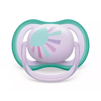 Philips Avent Ultra Air Deco Πιπίλα 0-6 μηνών, κοριτσίστικη, συσκευασία 1 τεμ.