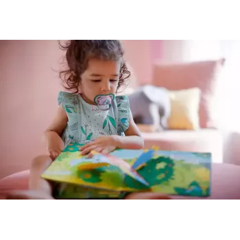 Philips AVENT Ultra Air Deco Πιπίλα ιππόκαμπος 6-18M κοριτσίστικη 1 τεμ.