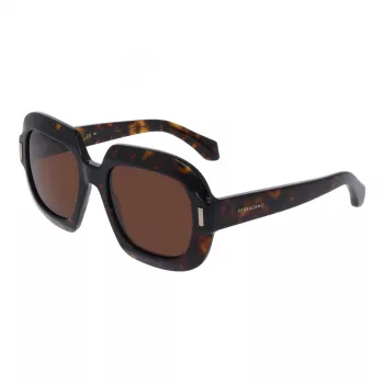 Ferragamo SF2068SE-242 Γυναικεία γυαλιά ηλίου cat-eye, Havana/Καφέ Gradient, 54mm