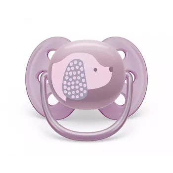 Philips Avent Ultra Soft DECO Πιπίλα 6-18 μηνών, 1 τεμ., κοριτσίστικη