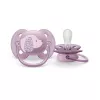 Philips Avent Ultra Soft DECO Πιπίλα 6-18 μηνών, 1 τεμ., κοριτσίστικη