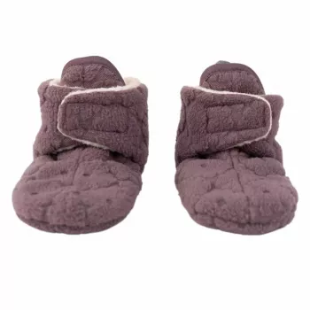 Lodger Slipper Folklore Fleece Βρεφικά παπούτσια, Mauve, 6-12 μηνών