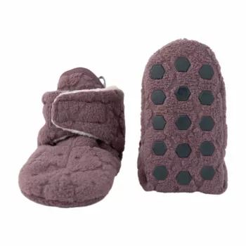 Lodger Slipper Folklore Fleece Βρεφικά παπούτσια, Mauve, 6-12 μηνών