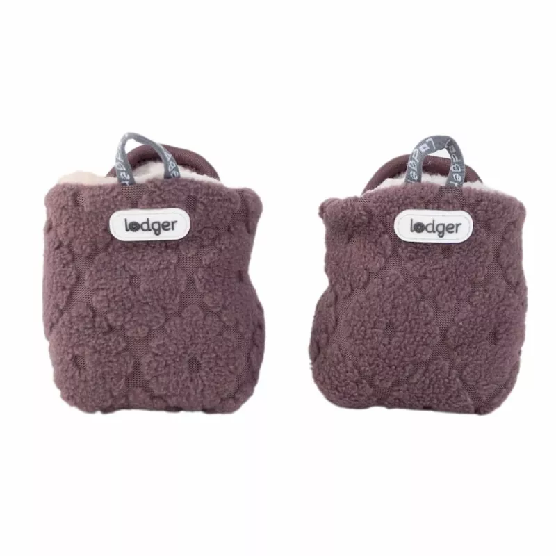 Lodger Slipper Folklore Fleece Βρεφικά παπούτσια, Mauve, 6-12 μηνών