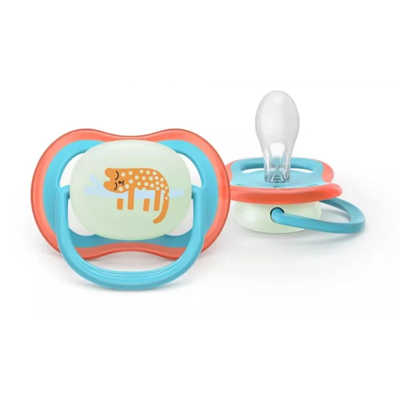 Philips Avent Ultra Air Night Πιπίλα 18m+ Ουδέτερο συσκευασία 2 τεμ.