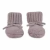 Lodger Slipper Merino Wool Βρεφικά παπούτσια, Rose, 0-6 μηνών