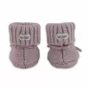 Lodger Slipper Merino Wool Βρεφικά παπούτσια, Rose, 0-6 μηνών