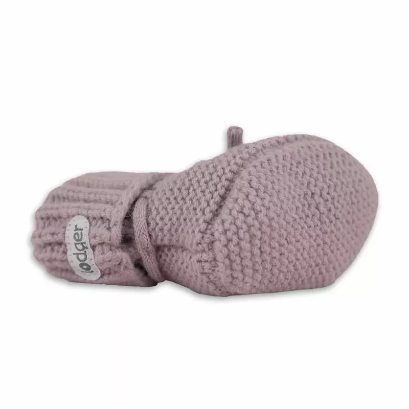 Lodger Slipper Merino Wool Βρεφικά παπούτσια, Rose, 0-6 μηνών