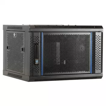 DSIT 6U rack server τοίχου με διάτρητη μπροστινή πόρτα 600x450x367mm (DS6406PP)