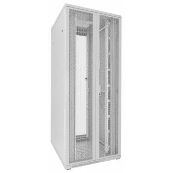 DSIT 42U 19 ιντσών rack server, διάτρητες διπλές πόρτες μπροστά και πίσω, λευκό, 800x1000x2000mm (DS8042DD-W)