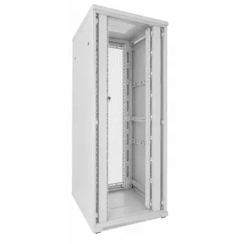 DSIT 42U 19 ιντσών rack server, διάτρητες διπλές πόρτες μπροστά και πίσω, λευκό, 800x1000x2000mm (DS8042DD-W)