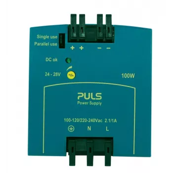 PULS MiniLine ML100.100 τροφοδοτικό ράγας DIN 24V DC 4,2A 100W