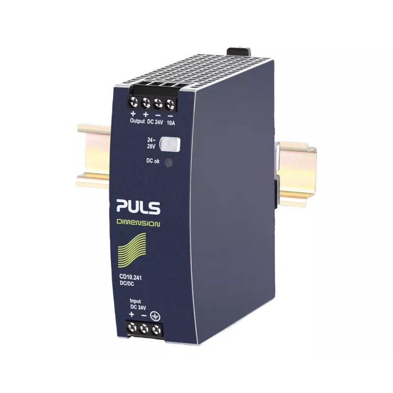 PULS CD10.241 μετατροπέας DC/DC 24V 10A 240W ράγα DIN