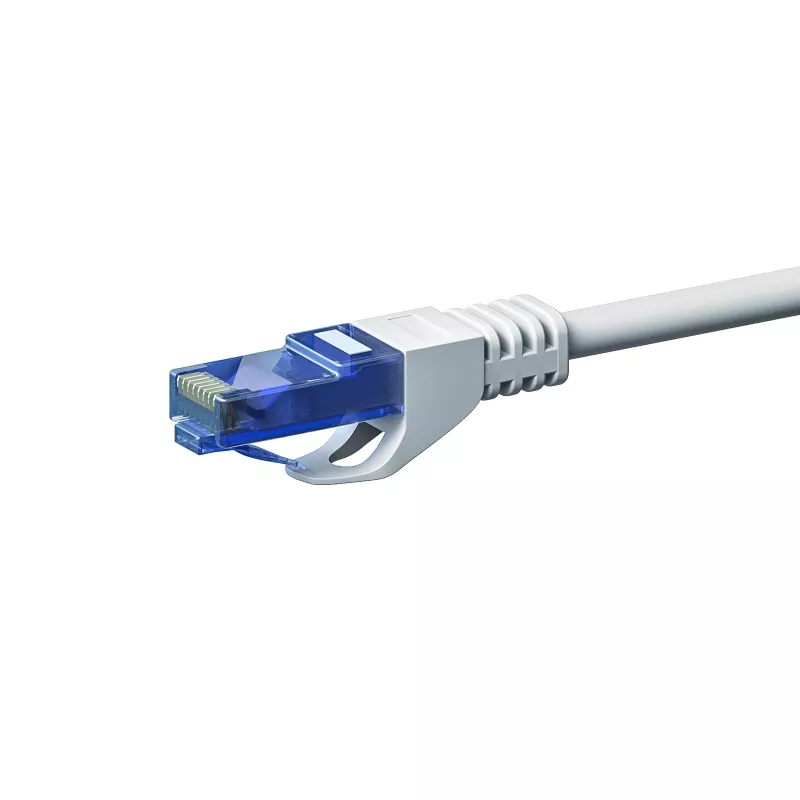 DSIT CAT6a U/UTP καλώδιο δικτύου Ethernet, 100% χαλκός, 1,5 m, λευκό DC-U6A2-015