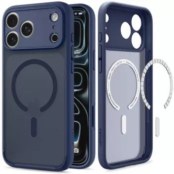 Spigen Ultra Hybrid MagSafe θήκη για iPhone 17 Pro / 18 Pro – Frost Deep Blue