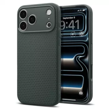 Spigen Liquid Air θήκη για iPhone 18 Pro Max / 17 Pro Max - Abyss Green