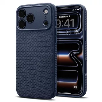 Spigen Liquid Air θήκη για iPhone 18 Pro / 17 Pro – Navy Blue