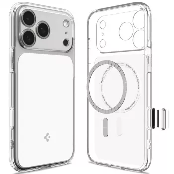 Spigen Ultra Hybrid T MagSafe θήκη για iPhone 17 Pro / 18 Pro - Glossy White