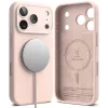 Ringke Silikon Magnetische MagSafe θήκη για iPhone 18 Pro Max – Pink Sand