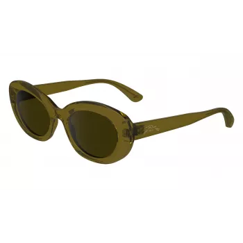 Longchamp LO756S γυναικείο ορθογώνια γυαλιά ηλίου, σκελετός Havana, καφέ φακοί gradient, 50/21/140 mm LO756S5021200