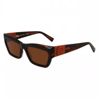 Longchamp LO763S-211 Γυναικείο Γυαλί Ηλίου, Σκελετός Havana, Καφέ Φακός Gradient, 53mm