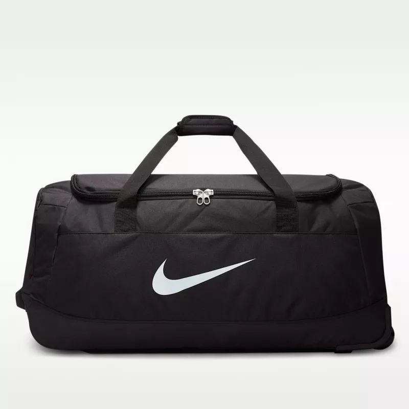 Nike Club Team Swoosh Roller Bag Μαύρο/Λευκό BA5199 010