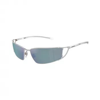 Arnette AN3093 736-Y7 Ανδρικό Ορθογώνιο Γυαλί Ηλίου, Ματ Μαύρος Σκελετός, Σκούροι Γκρι Φακοί, 64mm