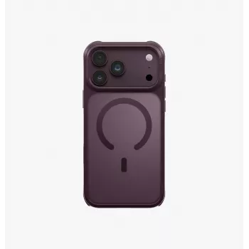 UNIQ Veren Magclick Θήκη Φόρτισης για iPhone 18 Pro Max / 17 Pro Max – Burgundy