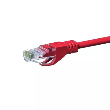 DSIT CAT 5e U/UTP καλώδιο δικτύου, 0,25 m, κόκκινο, CCA, RJ45 DC-C55-002