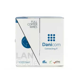 DSIT DANICOM CAT5E UTP 305m PVC (Fca) καλώδιο χονδρικής DC-UTP5E-305-FCA