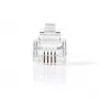 DSIT RJ11 βύσμα τηλεφώνου - 4 ακίδων - 10 τεμ. (DC-RJ11-10PCE)