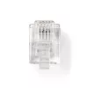 DSIT RJ11 βύσμα τηλεφώνου - 4 ακίδων - 10 τεμ. (DC-RJ11-10PCE)