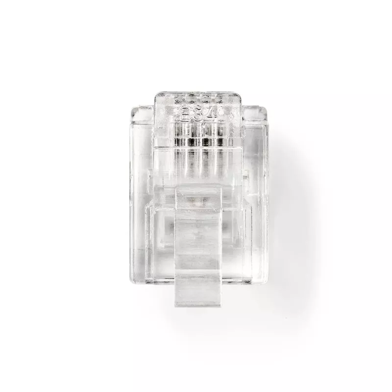 DSIT RJ11 βύσμα τηλεφώνου - 4 ακίδων - 10 τεμ. (DC-RJ11-10PCE)