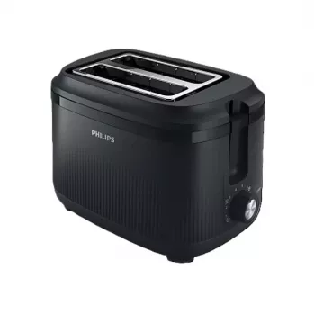 Philips Daily Collection φρυγανιέρα HD2511/90, 830 W, 2 υποδοχές, μαύρο